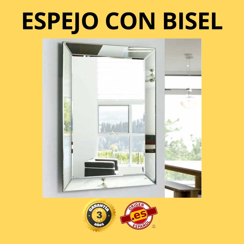 ESPEJO CON BISEL