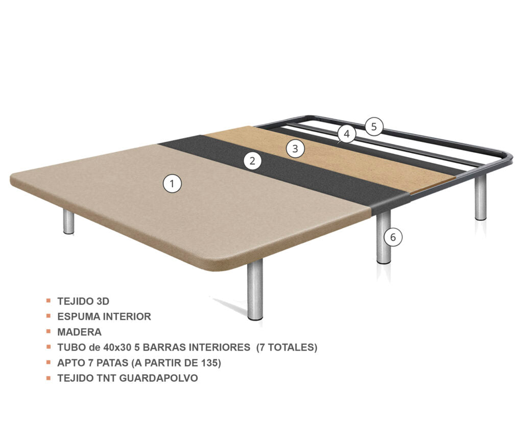 BASE TAPIZADA